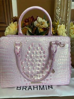 Brahmin Small Finley Rose Water NWT